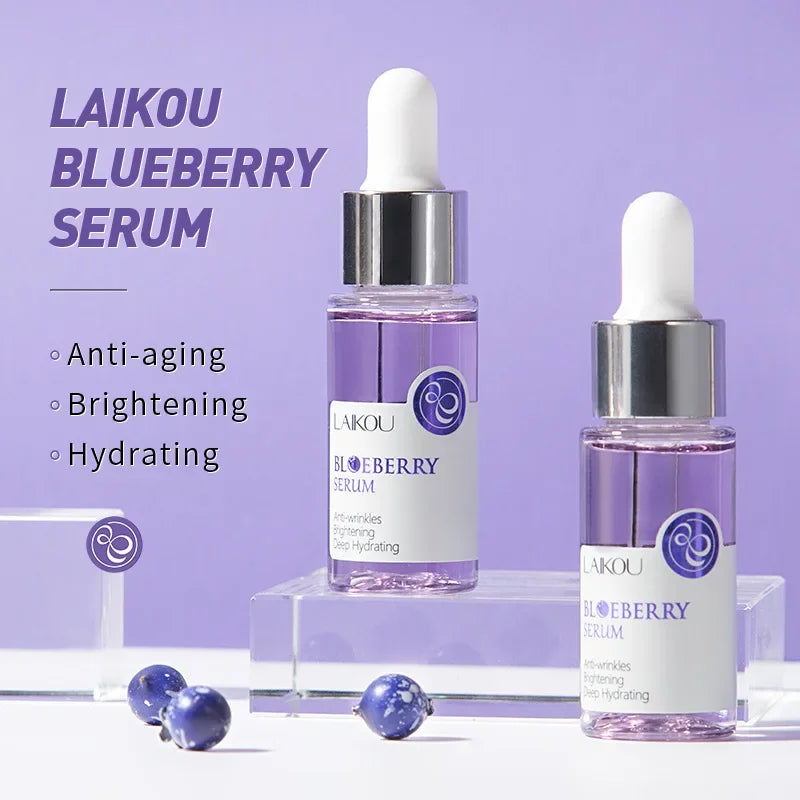 Blueberry Radiance Serum: Youthful Skin Glow & Pore Refinement