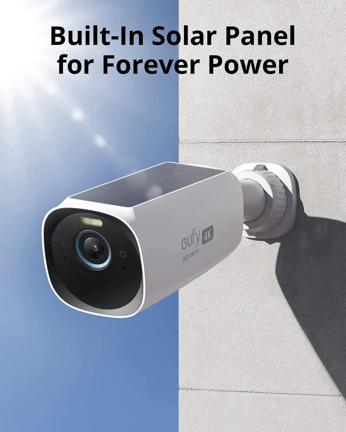 eufyCam 3: Ultimate 4K Wireless Outdoor Security Camera with Solar Power  ourlum.com   