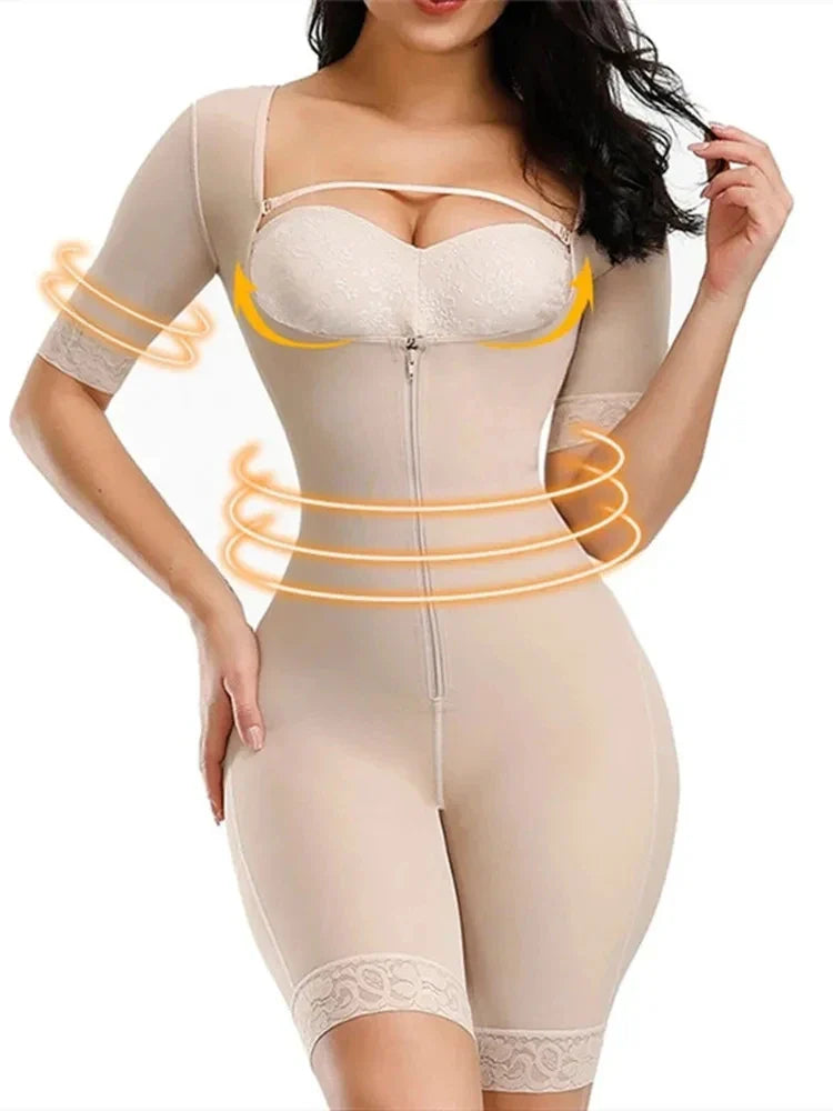 Women’s Slimming Butt Lifter Shapewear - Tummy Control Underbust Bodysuit