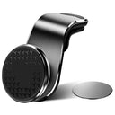 Magnetic Car Phone Holder: Enhanced Stability for Safe Driving  ourlum.com Black Rotate Holder  