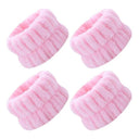 Microfiber Face Washing Wristband Towel Stylish Aid Set