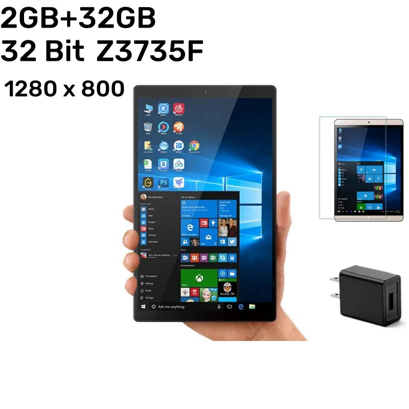 2024 Newest Sales 8 INCH 4GB+64GB 64 Bit Windows 10 X5-Z8350 CPU AR2 Tablet PC Quad Core  Intel HD Graphic 1920*1200 IPS Screen  ourlum.com   