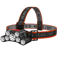 7LED Rechargeable Waterproof Headlamp: Versatile Outdoor Lighting Solution