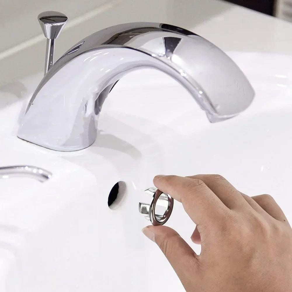 Sink Overflow Cover Set - Enhance Kitchen and Bathroom Style and Functionality  ourlum.com   