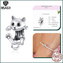 Cute Dog Charm Bead Pendant for Women DIY Bracelet Jewelry