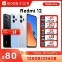 Xiaomi Redmi 12 Global Version 128GB / 256GB ROM MediaTek Helio G88 6.79" FHD+ DotDisplay 50MP Triple Camera 5000mAh Battery  ourlum.com   