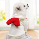 Cute Fruit Dog Clothes for Small Dogs Warm Hoodies Fleece