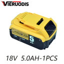 High-Capacity 18V Lithium Battery for DeWalt DCB184 DCB200