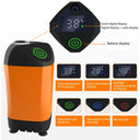 Portable Electric Camping Shower with Digital Temp Display