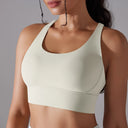 Women's High Stretch Yoga Bra Tank Top for Gym Workouts