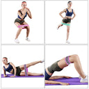 Non-Slip Fabric Resistance Bands for Workout and Yoga Use