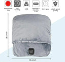 Winter Universal Electric Foot Heating Pad USB Charging 29cm