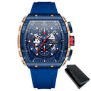 MINIFOCUS Men's Military Sport Chronograph Quartz Watch