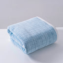 Square Spiral Bath Towel Designer Solid Color Quick Drying