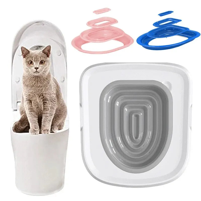 Cat Toilet Trainer: Self-Service Toilet Training for Cats  ourlum.com   