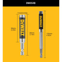 DEWALT Magnetic Bit Tip Holder 80-125mm Compact Tool Accessory