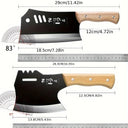 Professional High Carbon Steel Chef's Knife for Slicing