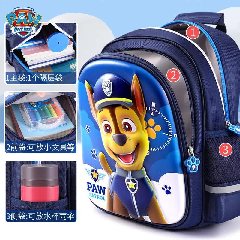 Original Paw Patrol dog Anime Figure Toy Children Patrulla Canina Backpack Skye Chase Boys Girls Puppy Patrol Doll Birthday Gift