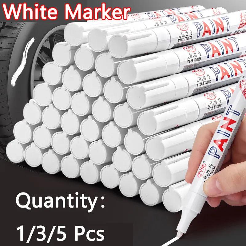 Vibrant White Gel Pen Set for Creative Artistry and Writing  ourlum.com   