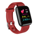 Smartwatch Y68: Ultimate Fitness Companion for Active Lifestyle  ourlum.com Red 116Plus  