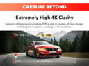 4K Ultra HD Dash Cam with GPS, WiFi, Night Vision