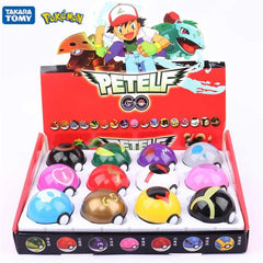 Pokemon Pikachu Pocket Monster Elf Dolls Set: Collectible Figures, Kids Gifts & Toys