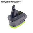 Battery Adapter Converter For Makita Dewalt Milwaukee Bosch Einhell Ryobi To For Dyson V6 V7 V8