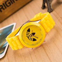 Women's Stylish Quartz Sports Watch with Silicone Band for Fashionable Ladies  ourlum.com   