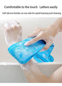 Body Sponge Silicone Brushes Bath Towels Scrubber Massage