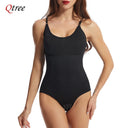 Qtree Plus Size Tummy Control Bodysuit - Slimming Shapewear for Women