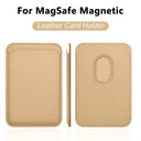 Luxury Leather MagSafe Wallet Case for iPhone Pro Max