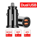 Baseus USB Car Charger: Rapid Charging for Smartphone Devices  ourlum.com 30W Dual Charger CHINA 