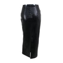 Women's Sexy Leather Pencil Skirt: Sophisticated Style for Any Occasion  ourlum.com   