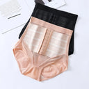 Elastic Tummy Control Pants High Waist Slimming Panties for Women