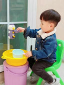 Ducky Delight Water Play Bath Toy Set for Kids - Educational Waterwheel Spinner with Strong Suction Cups  ourlum.com   