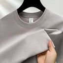 100% Pure Cotton Summer High-End Brand Men's T-Shirt