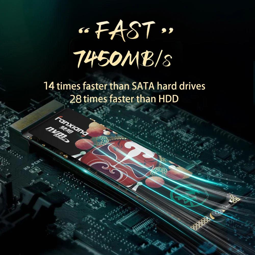 Fanxiang High-Speed NVMe SSD 4TB: Solid State Drive PCIe 4.0  ourlum.com   