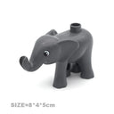 Big Farm Animals Building Blocks Set: Creative Educational Toy Blocks  ourlum.com Elephant cub  