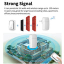 Wireless Kinetic Ring Chime Doorbell with Emergency Pager