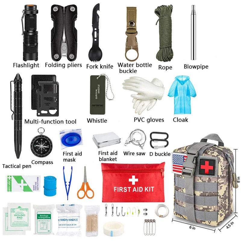 Ultimate Outdoor First Aid Kit: Essential Survival Gear for Adventures  ourlum.com   