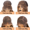 Luxe Ombre Highlight Body Wave Lace Front Wig Elegance