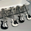 Creative Mini Musical Instruments Guitar Keychain Gift Accessory