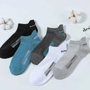 Cotton Comfort Crew Socks Set: Quick-Dry Stylish Essentials