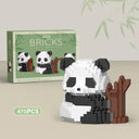 Cute Panda Mini Building Block Set - Educational Toy for Boys  ourlum.com W1104 Nobox  