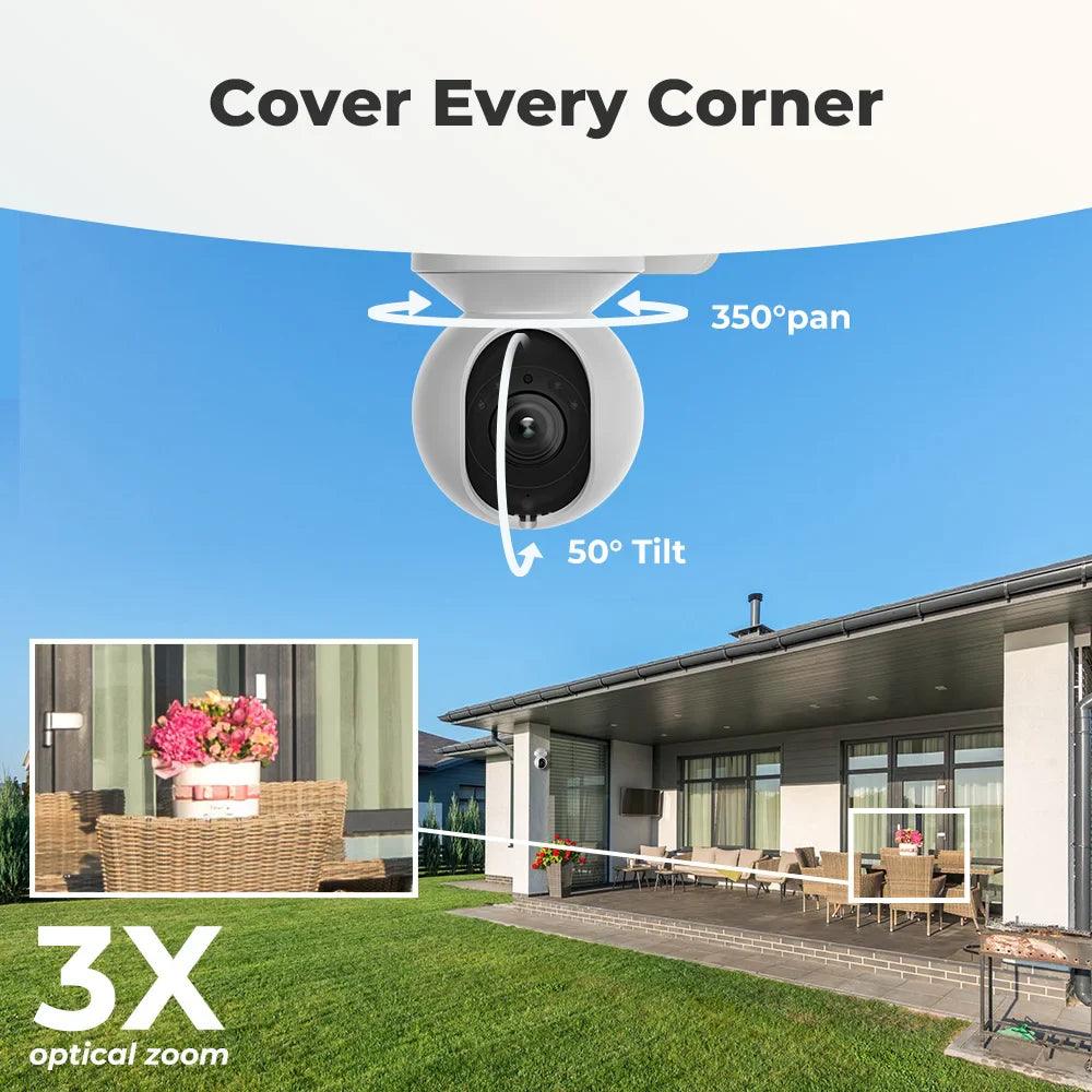 Reolink E Series WiFi Camera: Smart Home Security with Enhanced Vision  ourlum.com   