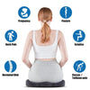 Orthopedic Gel Memory Foam U-shaped Seat Cushion for Long Sitting Comfort and Pain Relief  ourlum.com   
