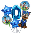 Paw Patrol Dog Balloon Set Chase Skye Marshall Birthday Fun