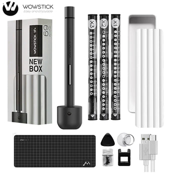 Wowstick 1F+ Pro 64 In 1 Electric Screwdriver Driver Cordless Lithium-ion Charge LED Light  Power Screw Driver Kit  ourlum.com   