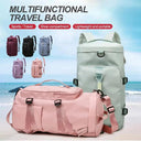 Spacious Waterproof Travel Duffel Bag Large Carry On Tote