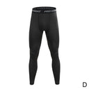 Men's Quick-Dry Compression Leggings for Running Fitness